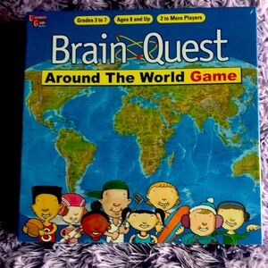 Brain quest around the world game new in package